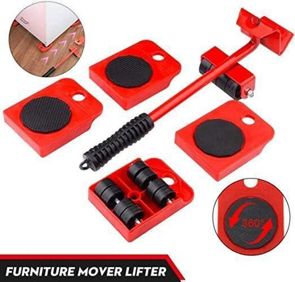 Furniture Shifting Lifting Moving Tool with Wheel Pads